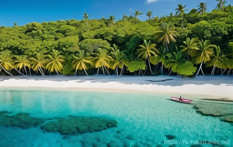 나우루 미래 전망 - **Prompt 2: Coastal Resilience Against Rising Tides**
    "A coastal scene in Nauru depicting adapta...